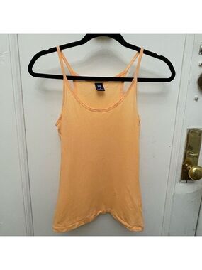 GAP Tank Top Orange 100% Cotton Size Medium